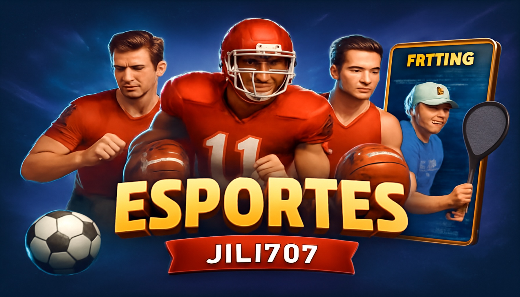 Apostas esportivas no cassino online JILI707