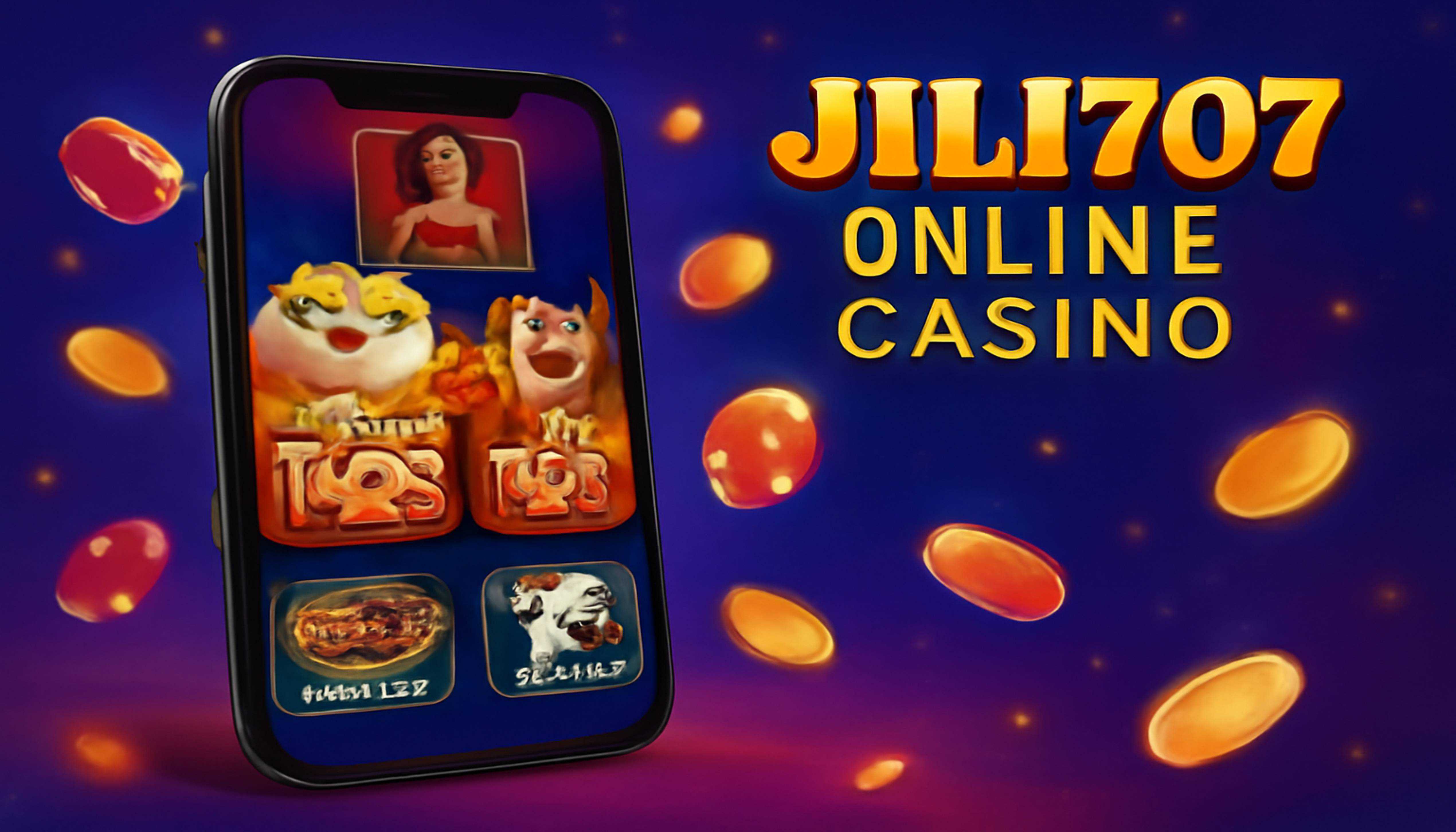 Jogos de cassino online inovadores e emocionantes na JILI707