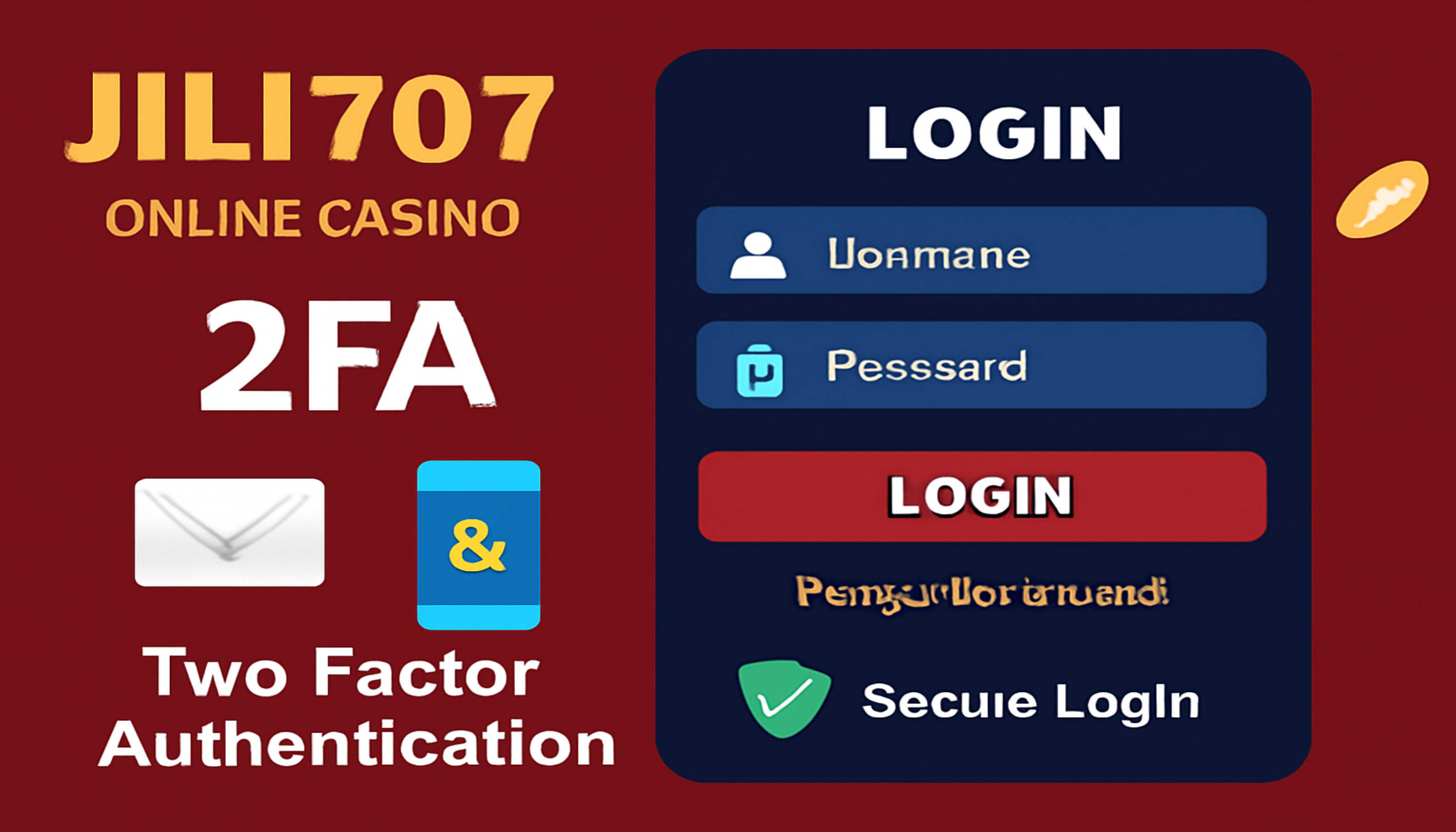 Criar uma nova Conta no plataforma JILI707